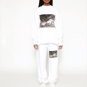 Boys lie matching sweat set